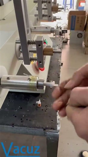 Vacuz 6 Spindles Semi Automatic Transformer Bobbin Core Needle Winding Machine Equipment For Sale