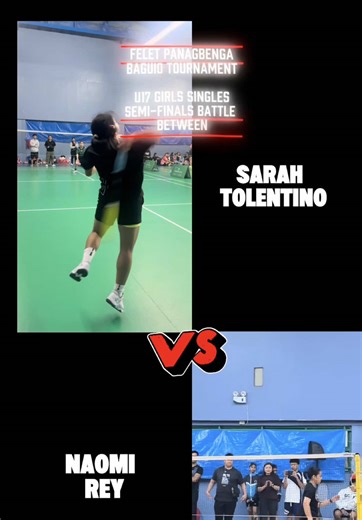 Baguio Tournament U17 Girls Singles Semi-Finals Highlights