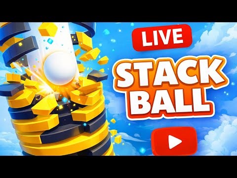 STACKSTACK BALL 🔴 LIVE | Satisfying Tower Smash Gameplay