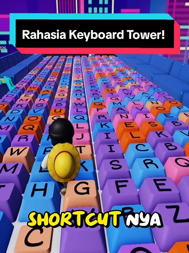 Rahasia Parkour di Clicky Keyboard Tower Roblox