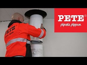 PETE DW Smooth -teräspiipun asennus