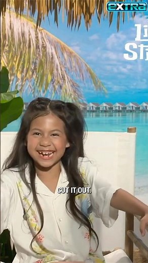 #LiloAndStitch star Maia Kealoha talks acting with Stitch, who (shhh!) isn’t real! 🤫☺️