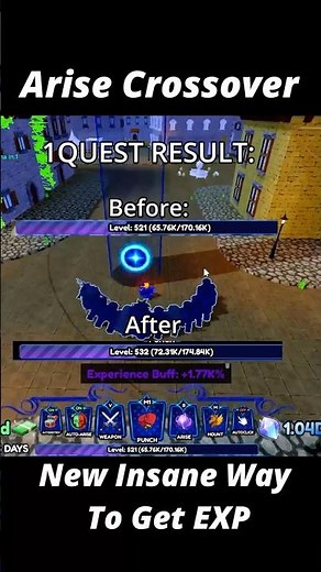 Arise Crossover #roblox #op #tiktokeffects