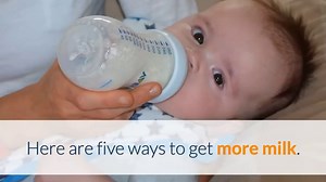 Not Enough Milk? How to Increase Milk Supply When You're Pumping