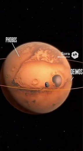 How many moons does mars have? #shortvideo #space #explorenow #solarsystem #spacelovers #spacevibes