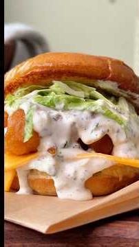 This Beer Battered Fish Sandwich Got OUTTA HAND 😭🔥