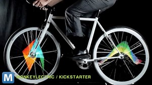 Spin a Custom Bicycle Light Show with the Monkey Light Pro
