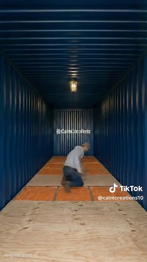Transforming a Buried Shipping Container into a Luxury Lounge