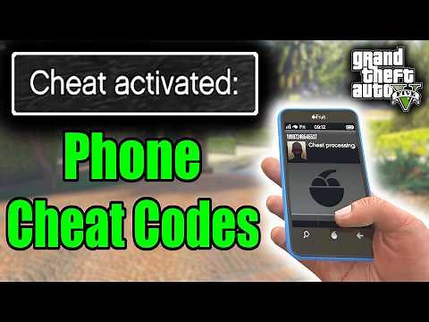 GTA 5 Phone Cheat Codes (PC, PS3, PS4, PS5, XBOX 360, XBOX ONE, XBOX SERIES S/X)