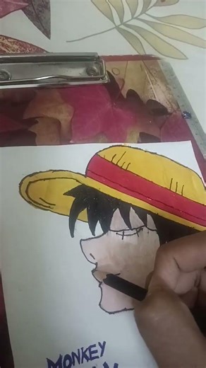 finally coloured!!👊 #artistdrawing #onepiece #anime #drawing