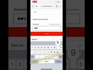 doordash送餐注册帐号2020最新视频演示