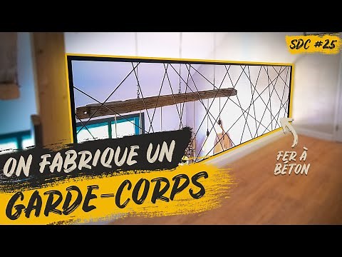 Un GARDE-CORPS en fer à béton | DIY - SDC #25
