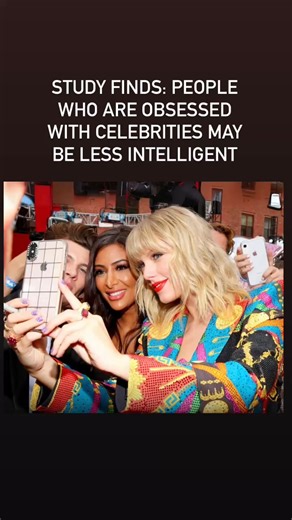 A Hungarian study published in BMCPsychology found a link between celebrity obsession and lower cognitive performance. Researchers surveyed 1,763 adults, testing vocabulary and cognitive skills alongside a "celebrity attitude scale" questionnaire. Those most obsessed with celebrities performed worse on cognitive tests. #Celebrities | Old Cow