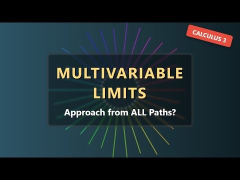 Limits of Multivariable Functions: The Two-Path Test Explained