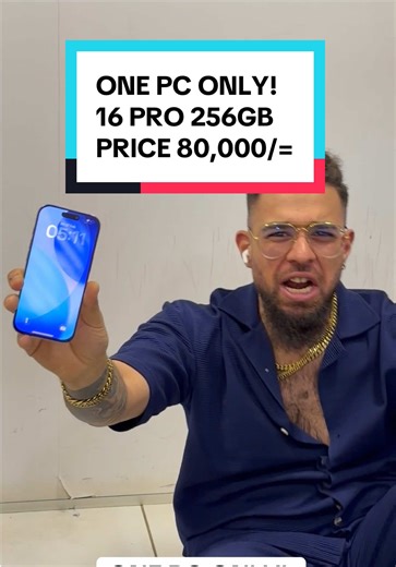 Exclusive Offer: iPhone 16 Pro 256GB for 80,000/=