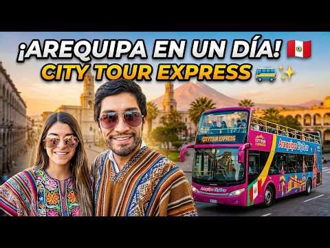 Conoce Arequipa en 1 día haciendo el city tour | Asi fue nuestra experiencia