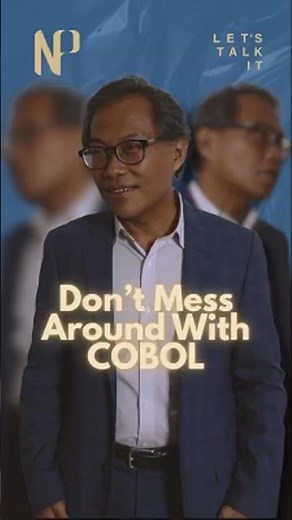Do not mess around with COBOL