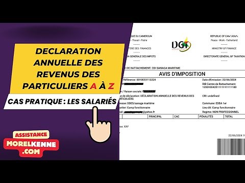 Déclaration annuelle des revenus des particuliers au Cameroun: cas pratique 1