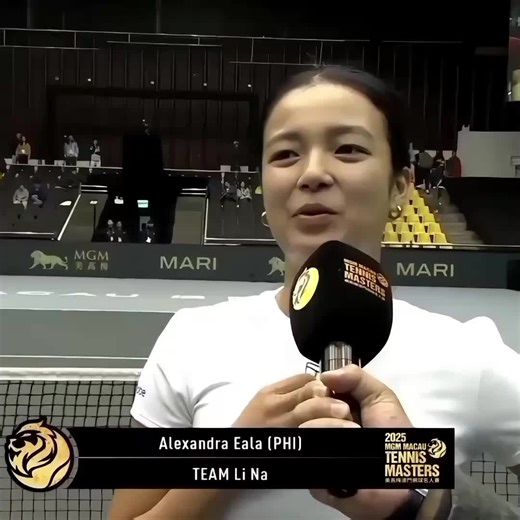 Cute Left-Handed Tennis Game with Alex Eala