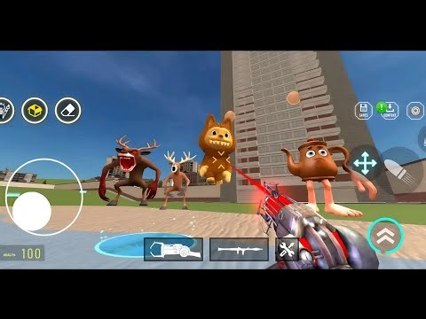 Nextbots In Playground Mod Gameplay Walkthrough | Android 2025