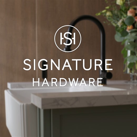 Hello, hidden kitchen. Putting a spring in the step of foodies & frequent hosts alike, reveal your kitchen’s true potential when you shop the room. Shop now: https://bit.ly/3KJXoD2 | Signature Hardware