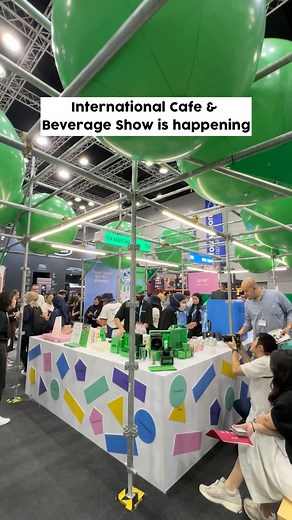 International Cafe & Beverage show is now happening ☕️📍 KLCC📆 23-25 May | KL Foodie