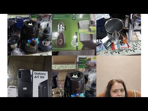 Shopping, Samsung mobile, Philips mixer, Hawkins pressure cooker #yashodakirasoise #shopping #foryou