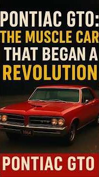 History of PONTIAC GTO