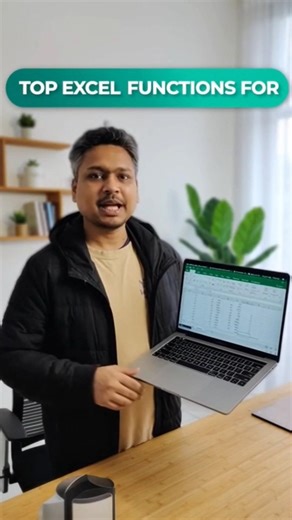 Important functions of Microsoft Excel that you must know! #exceltips