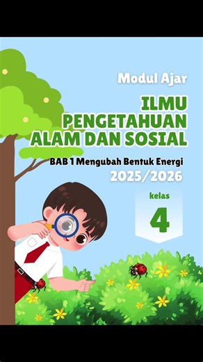 Modul Ajar Energi Kelas 4 SD Semester 1 Deep Learning