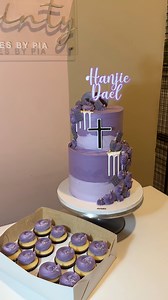 Purple cake 💜 #cakevlog | Dainty Cakes by Pia