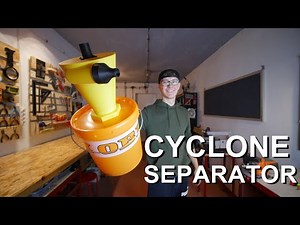 3D Printed Cyclone Separator For a Workshop