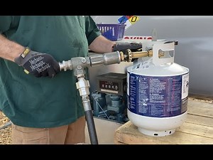 Filling a new 20 lb Propane Tank, the OPD safety valve, & safe transporting of a tank in a vehicle