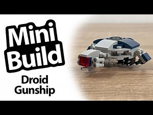 Separatist Droid Gunship - Simple & Quick LEGO Build Tutorial