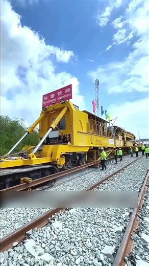 How China Lays Railway Tracks So Fast | NTC Track Laying Machine Explained