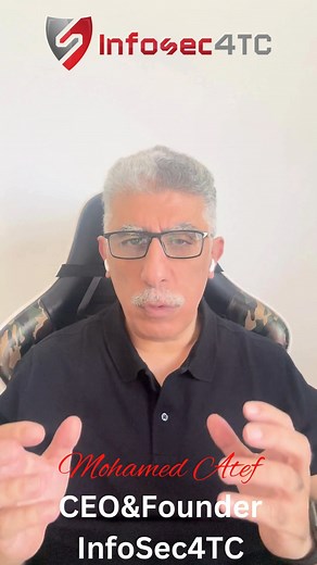 🎥 Today’s Feature Video – Don’t Miss It! 🔐 Topic: Information Security Awareness 🗣️ Speaker: Dr. Mohamed Atef, Founder of InfoSec4TC Cyber threats are evolving — is your team ready? In today’s video, Dr. Mohamed Atef breaks down the essential principles of Information Security Awareness to help individuals and organizations build a strong first line of defense. 🛡️ ✅ Real-world examples of security breaches ✅ Common mistakes employees make ✅ Practical tips to stay cyber-aware ✅ How awareness 