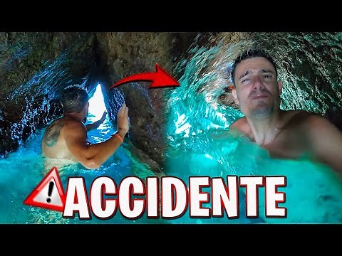 ACCIDENT WHILE DIVING IN AN UNDERWATER WELL⚠️*VERY DANGEROUS*