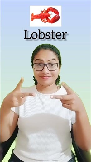 How to Sign “Lobster” in Indian Sign Language (ISL) | #Shorts