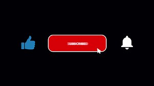 Download Like Subscribe Bell Icon Click Lower Third Animation Video Content Creator Elements for free