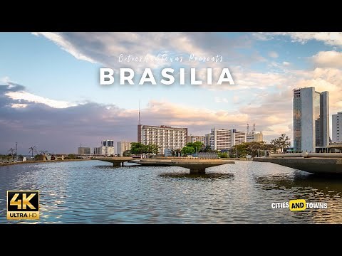 Brasilia, Brazil 🇧🇷 in 4K Video by Drone ULTRA HD - Flying over Brasilia, Brazil