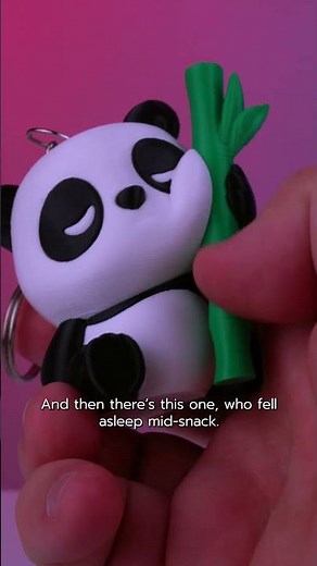 Pandamonium brings tiny pandas full of charm, chaos, and personality, the perfect figures or keychai