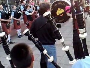 Scottish Bagpipe band music