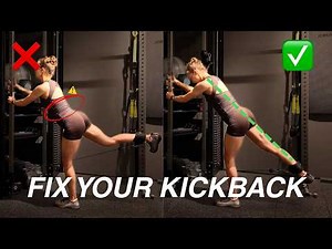 How To Cable Kickback (Glute Kickback Form Tutorial)