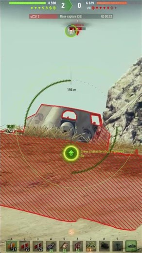WOT Onslaught Light 🇯🇵💥 - Shooting HE Shell in Steppes || O-Ho