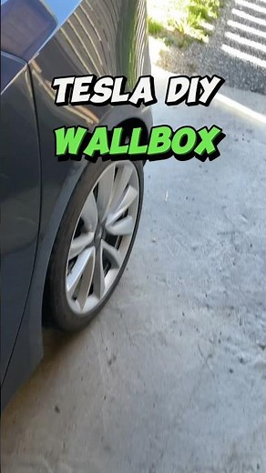 Billige DIY 3,7 kW TESLA Wallbox 🤣 #tesla #elektroauto #wallbox