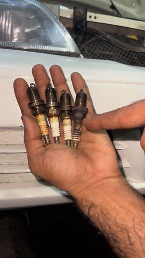 Expire Plugs vs NGK Iridium Plugs 03088734241 #alsharifauto #mz #shani #liquimoly #catalyticconverter #fix #avarage #Noise #toyota #advice #engine #hafizabad #fuelavarage #AC #Google #badsound #tips #tunning #Famus #Foryou #Tiktok #Million #trending #carmaintenance #workshop #injectioncleaner