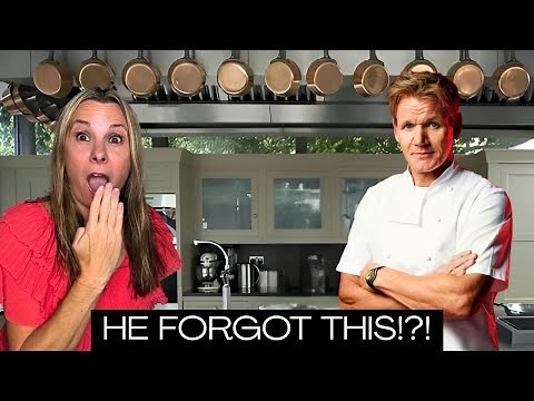 Interior Designer Breaks Down Gordon Ramsay’s INSANE Kitchen (Almost Perfect?)