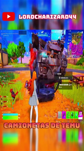 Camionetas de Temu #fortnite #fortniteespanol #fortniteclips