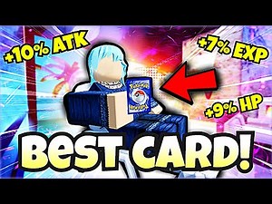 Character Cards GUIDE In Anime Dimensions! | Roblox