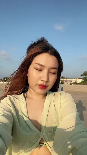 Couple Enjoying Perfect Beach Day Together